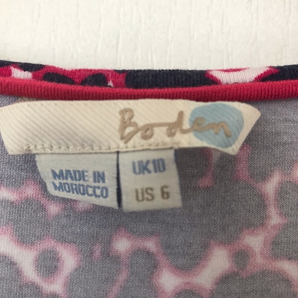 Boden Empire Waist Tunic Top, Size 6 - Picture 2 of 2